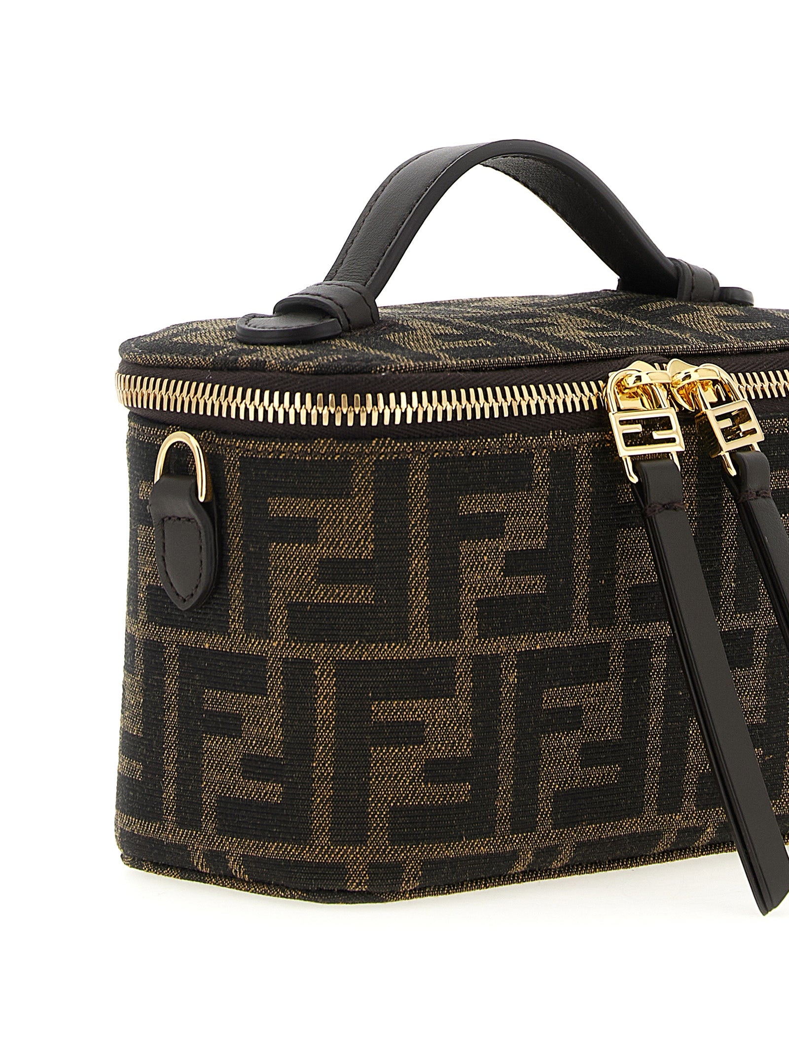 Fendi Brown Polyester Handbag