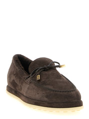 Tod's Brown Calfskin Slip-On Loafers
