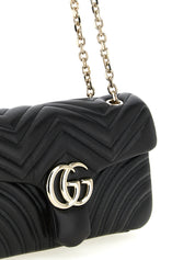 Gucci Black Lamb Leather Shoulder Bag