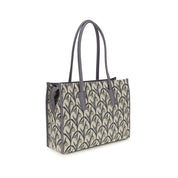 Coccinelle Gray Fabric Shoulder Bag Coccinelle
