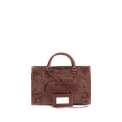 Balenciaga Bordeaux Lamb Ovis Aries Aries Shoulder Bag