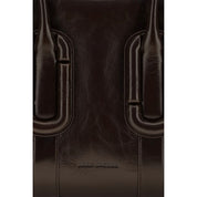 Marc Jacobs Brown Calf Leather Bos Taurus Handbag