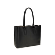 Marc Jacobs Black Calf Leather Bos Taurus Shoulder Bag