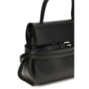 Moschino Black Calf Leather Bos Taurus Shoulder Bag