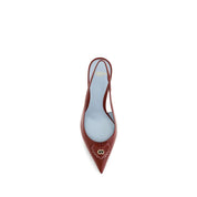 Valentino Garavani Multicolor Calf Leather Bos Taurus High Heel Pumps