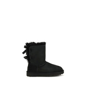 UGG Black Calf Leather Bos Taurus Boots