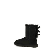 UGG Black Calf Leather Bos Taurus Boots