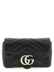 Gucci Black Lamb Leather Shoulder Bag