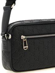 Gucci Black Calfskin Crossbody Bag