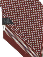 Saint Laurent Bordeaux Silk Foulard