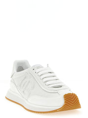 Dolce & Gabbana White Calfskin Low Top Sneakers