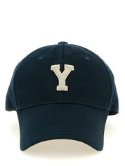 Saint Laurent Bicolor Cotton Cap (Baseball Hat)
