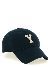 Saint Laurent Bicolor Cotton Cap (Baseball Hat)