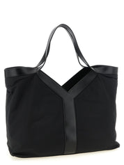 Saint Laurent Black Calfskin Tote Bag