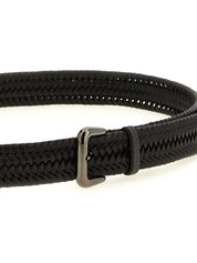 Brunello Cucinelli Brown Leather Regular Belt