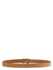 Brunello Cucinelli Brown Bull Skin Regular Belt
