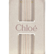 Chloé Beige Cotton Shoulder Bag