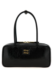 Miu Miu Black Lamb Leather Handbag