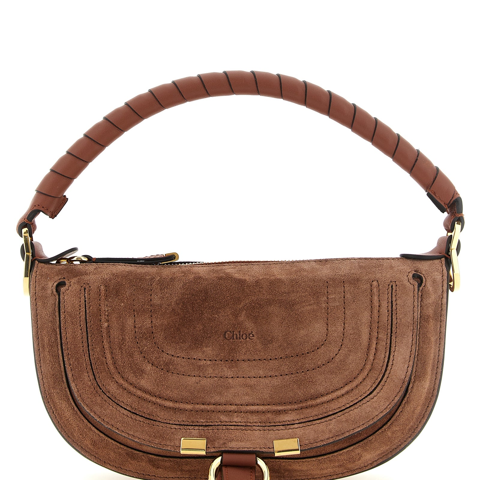 Chloé Brown Calfskin Shoulder Bag Chloé