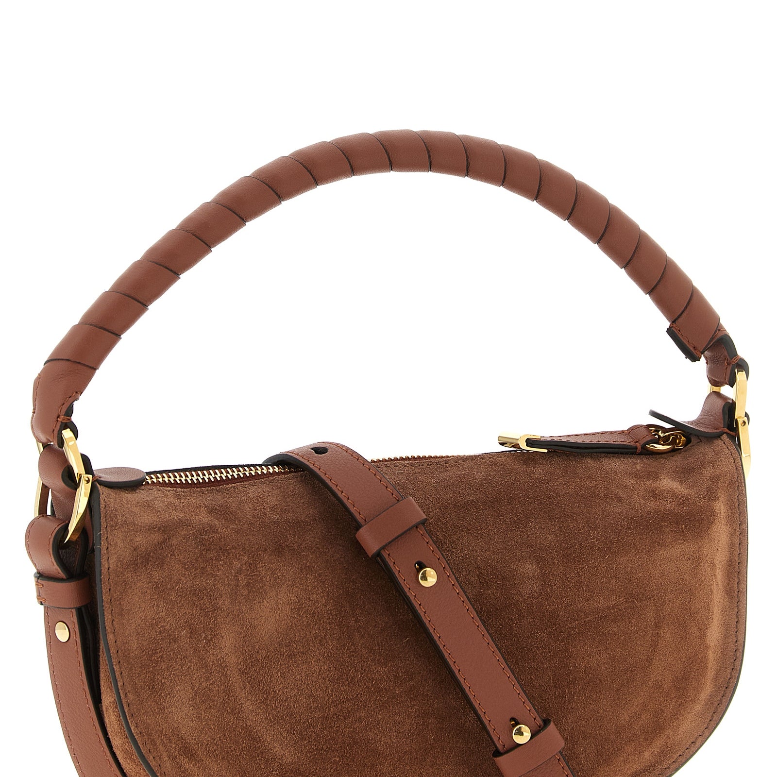 Chloé Brown Calfskin Shoulder Bag Chloé