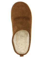 Balenciaga Brown Calfskin Mules
