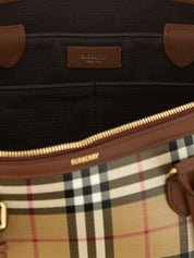 Burberry Beige Cotton Tote Bag