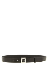 Fendi Brown Calfskin Regular Belt
