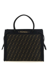 Fendi Brown Cotton Tote Bag