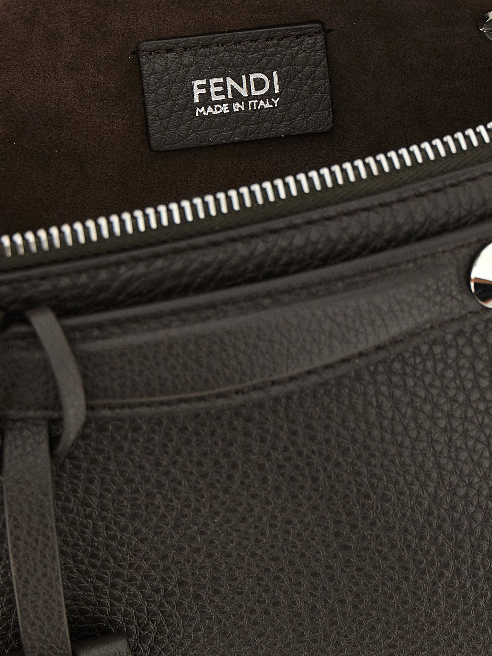 Fendi Brown Calfskin Handbag