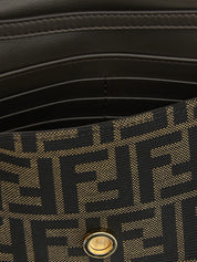 Fendi Brown Polyester Cardholder