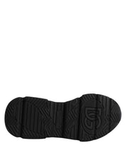 Dolce & Gabbana White Black Daymaster Two Tone Sneaker Shoes