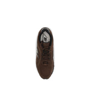 New Balance Brown Fabric Athletic Sneakers