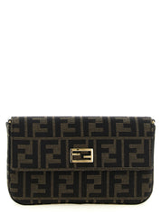 Fendi Brown Polyester Cardholder