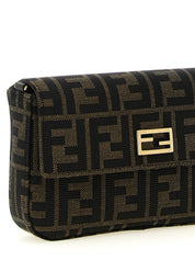 Fendi Brown Polyester Cardholder