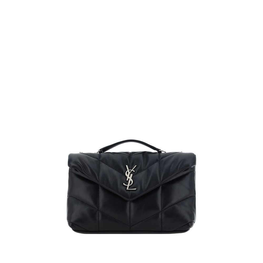 Saint Laurent Black Lamb Ovis Aries Shoulder Bag Saint Laurent