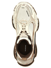 Balenciaga White Polyethylene Athletic Sneakers