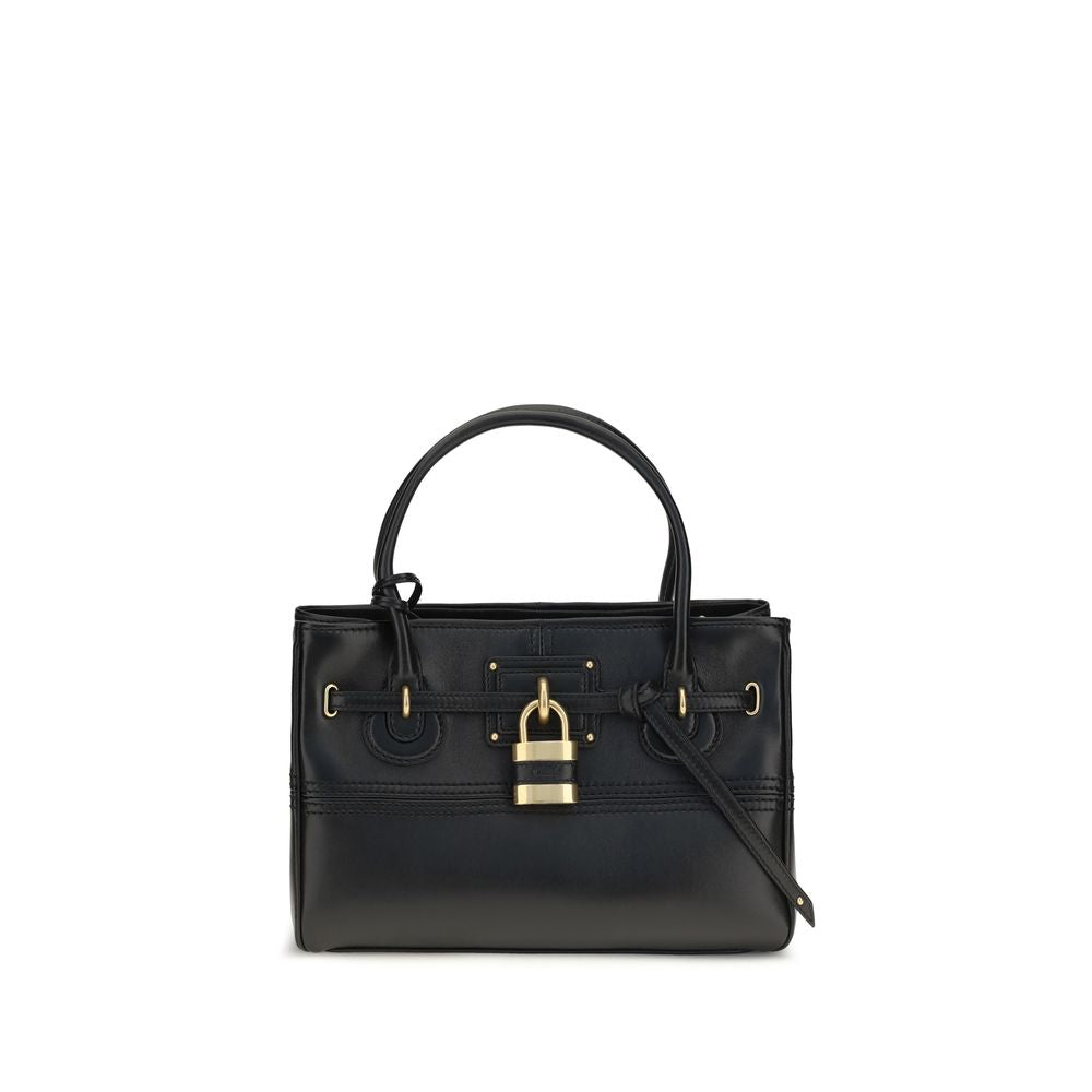 Chloé Black Buffalo Leather Handbag Chloé