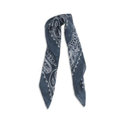 Golden Goose Blue Silk Scarf