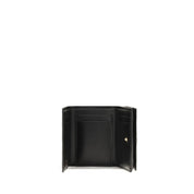 Fendi Black Calf Leather Bos Taurus Wallet