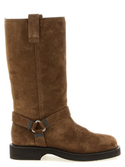 Brunello Cucinelli Brown Calfskin Over The Knee