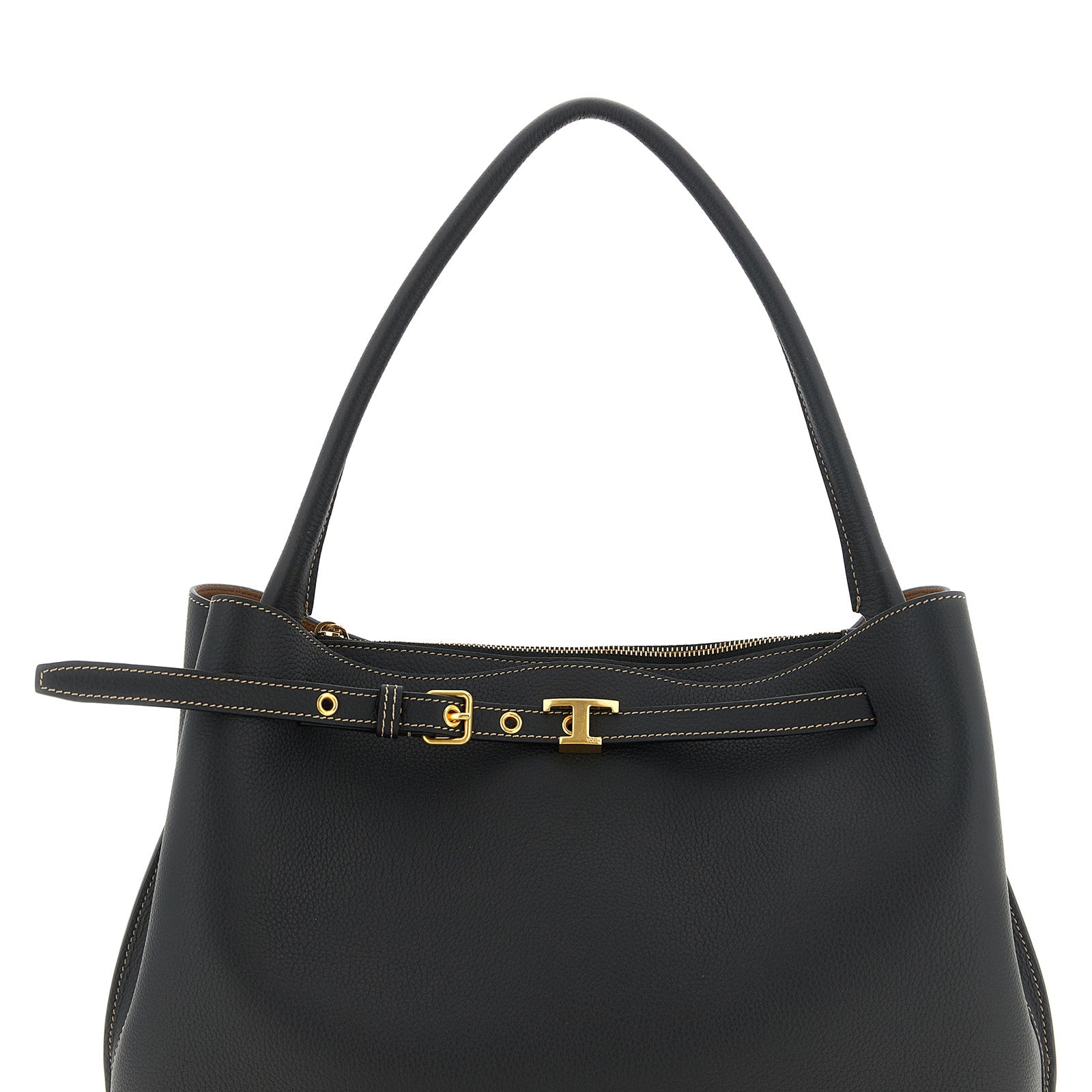 Tod's Black Calfskin Handbag Tod's