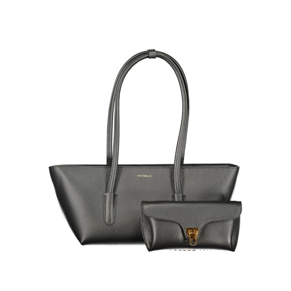 Coccinelle Black Leather Women's Bag Coccinelle