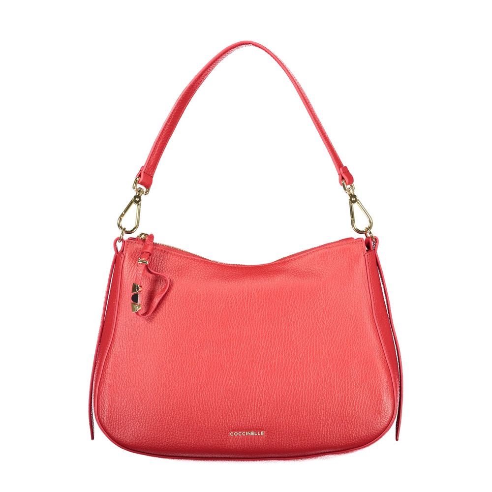 Coccinelle Red Leather Handbag Coccinelle