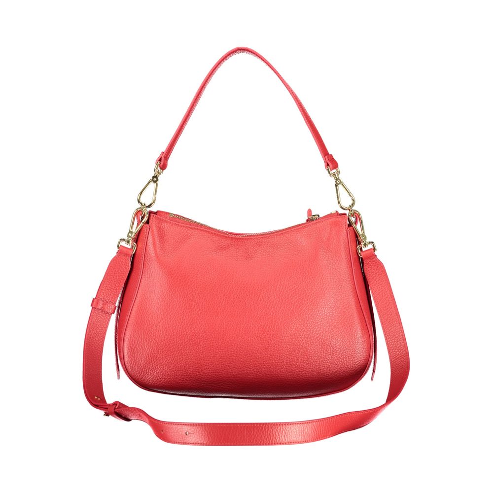 Coccinelle Red Leather Handbag Coccinelle