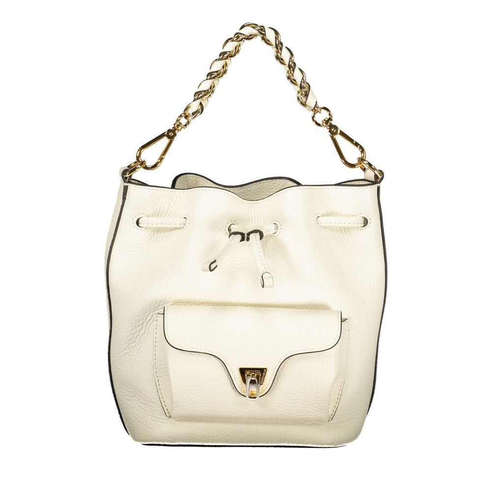 Coccinelle White Leather Handbag Coccinelle