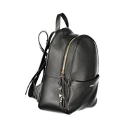 Coccinelle Black Leather Women's Backpack