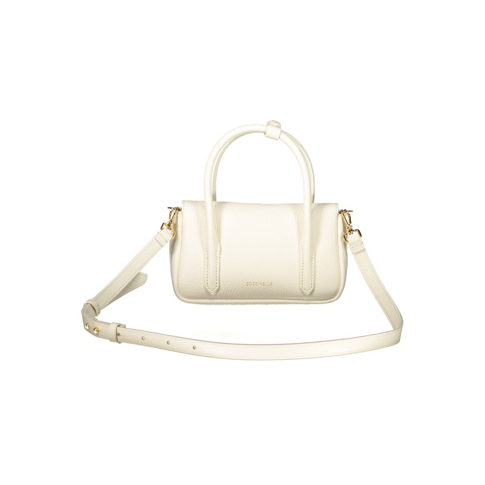 Coccinelle White Leather Handbag Coccinelle