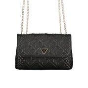 Guess Jeans Black Polyethylene Handbag