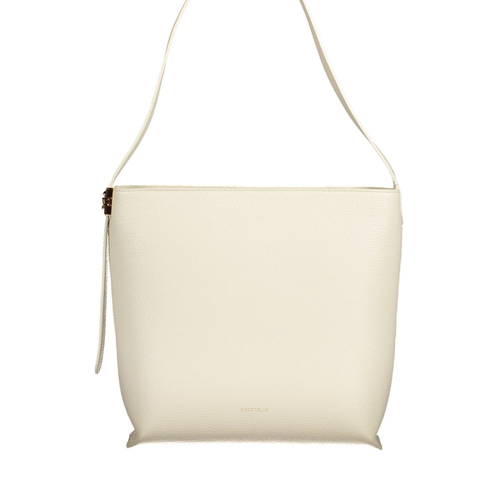 Coccinelle White Leather Handbag Coccinelle
