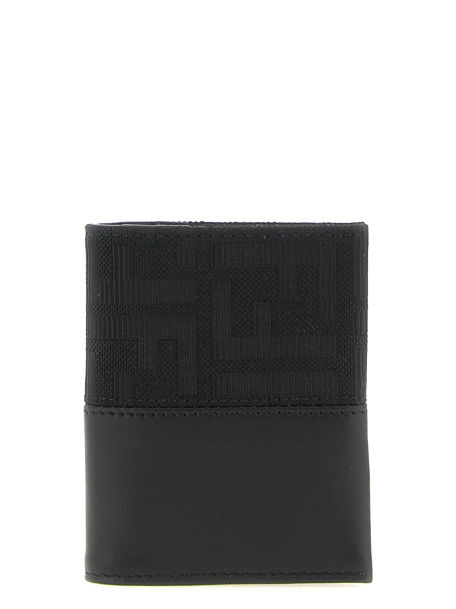Fendi Black Polyester Cardholder Fendi